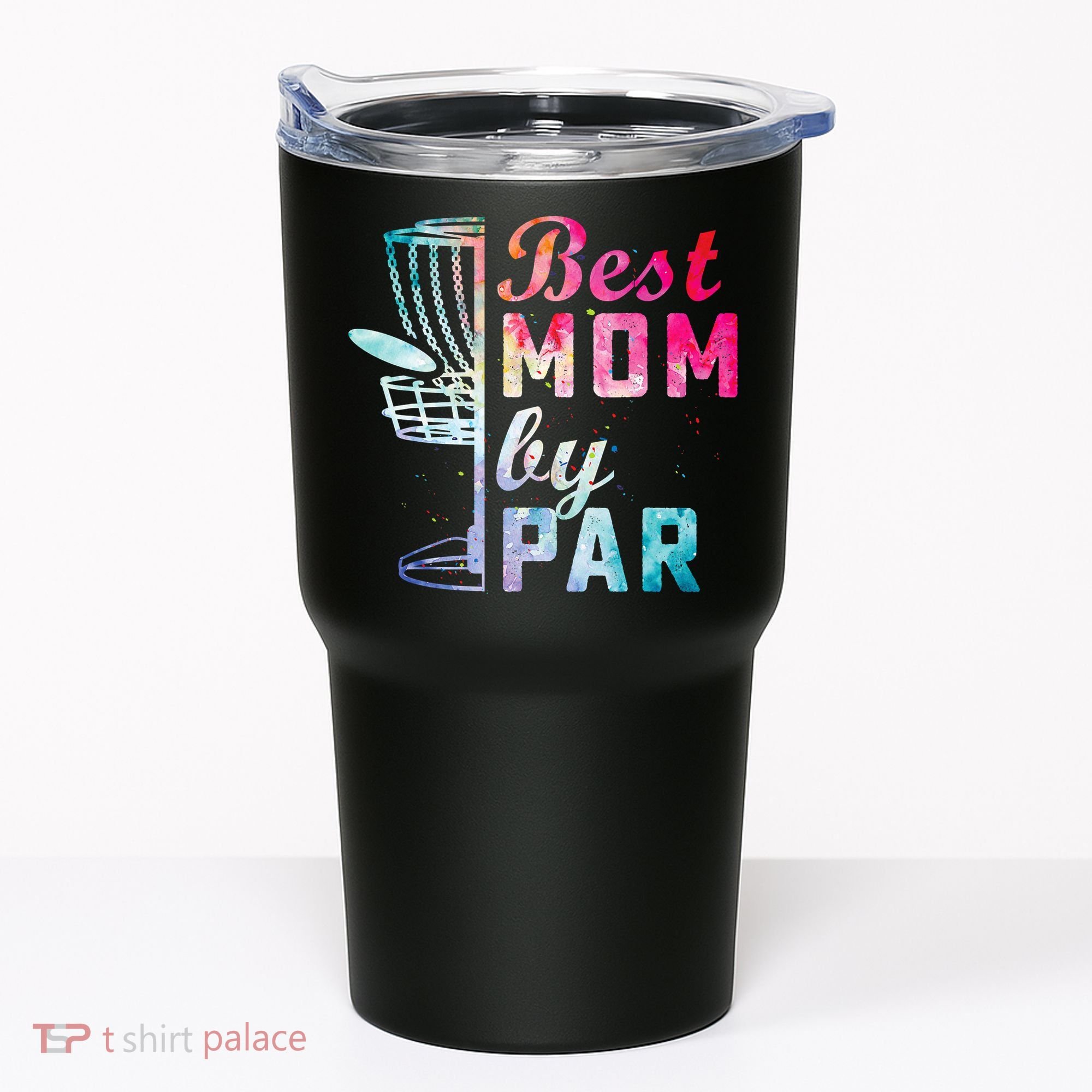 Best Mom By Par Disc Golf Frisbee Golfer Cool Tumbler