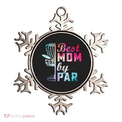 Best Mom By Par Disc Golf Frisbee Golfer Cool Ornament
