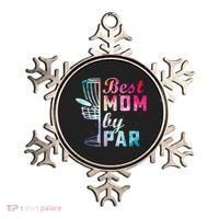 Best Mom By Par Disc Golf Frisbee Golfer Cool Ornament thumb 0