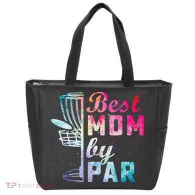 Best Mom By Par Disc Golf Frisbee Golfer Cool Tote Bag