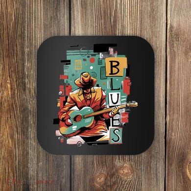 Blues Music Coaster