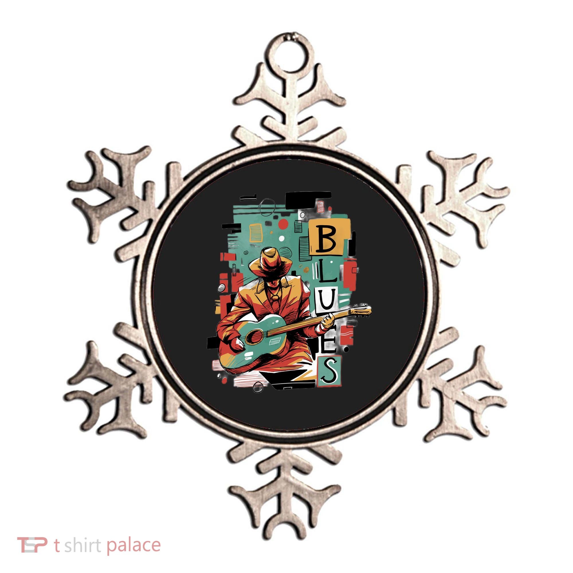 Blues Music Ornament