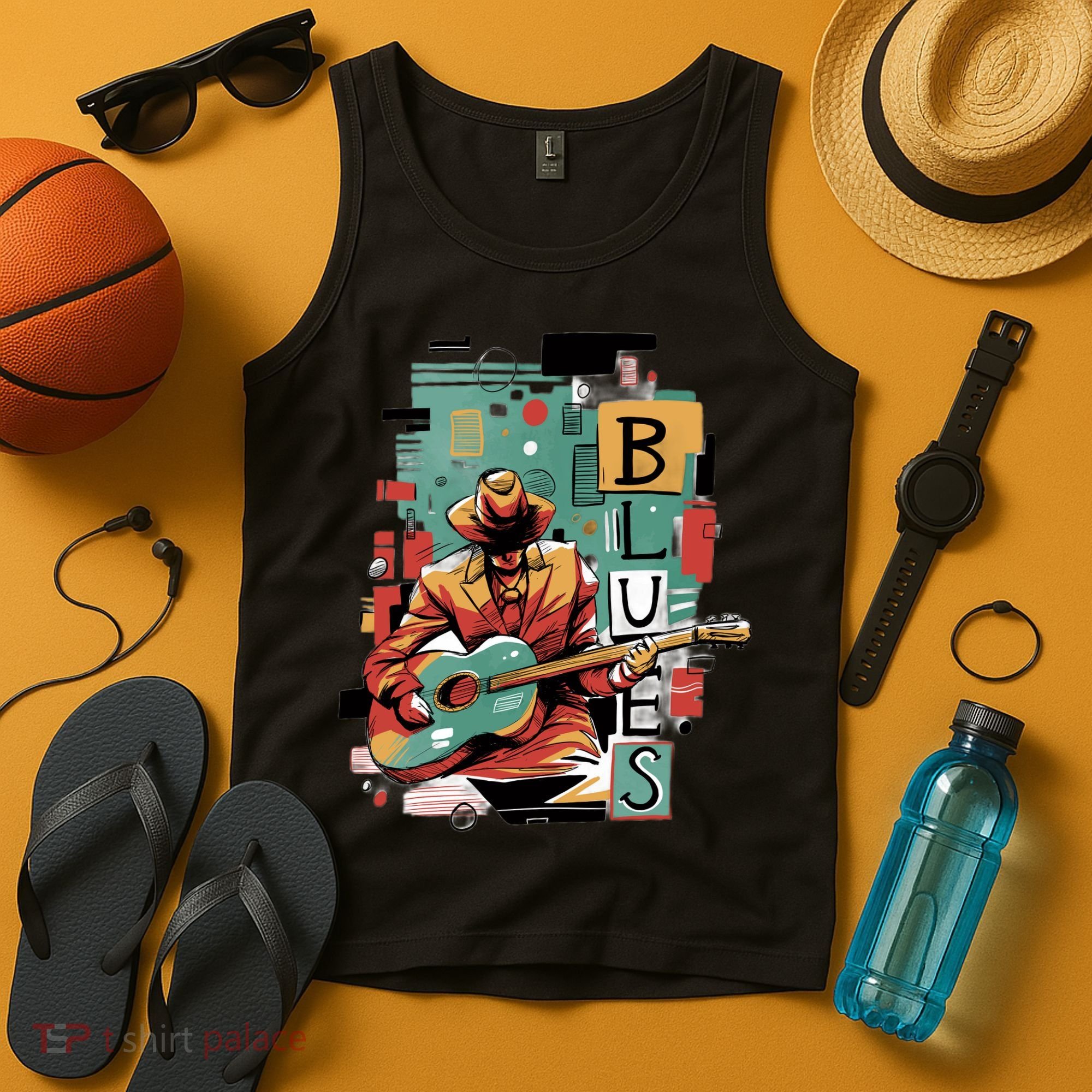 Blues Music Tank Top