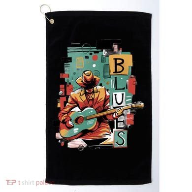 Blues Music Golf Towel