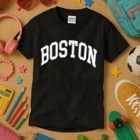 Boston Massachusetts Kids T-Shirt thumb 3