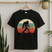 Bigfoot Mountain Bike Funny Mtb Biking Cycling Sasquatch T-Shirt thumb 2