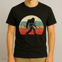 Bigfoot Mountain Bike Funny Mtb Biking Cycling Sasquatch T-Shirt thumb 3