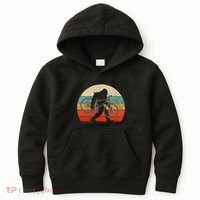 Bigfoot Mountain Bike Funny Mtb Biking Cycling Sasquatch Kids Hoodie thumb 0