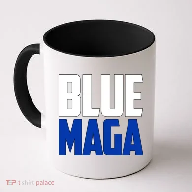 Blue MAGA Coffee Mug