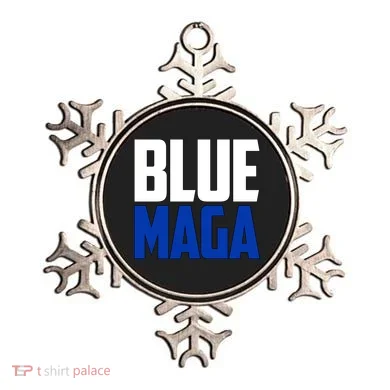 Blue MAGA Ornament