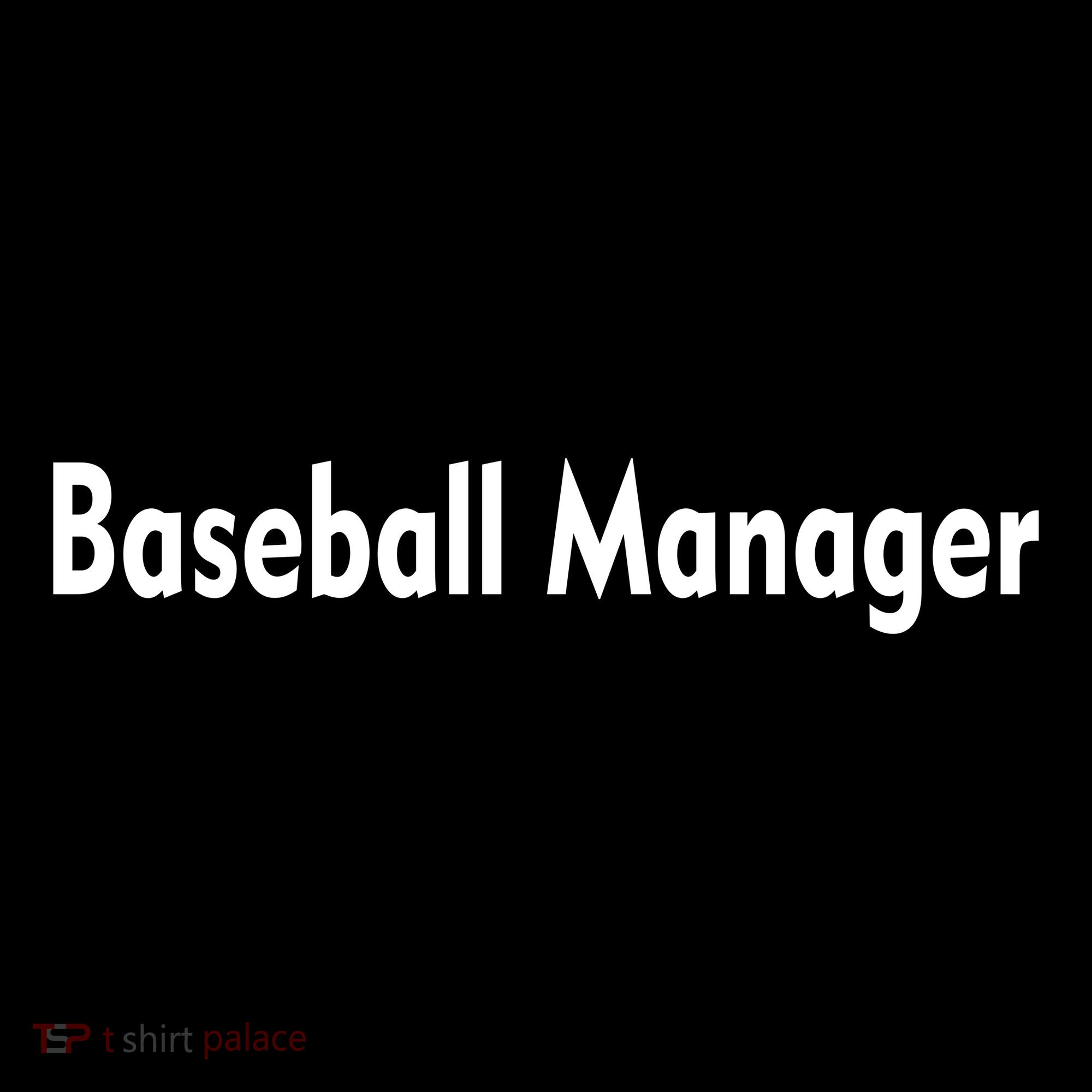 Baseball Manager Coaster