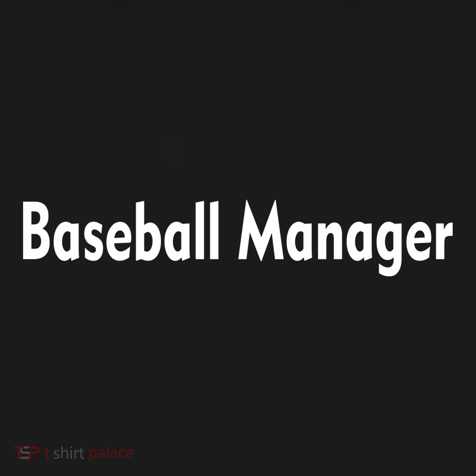 Baseball Manager Toddler Hoodie