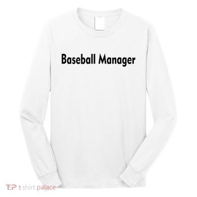 Baseball Manager Long Sleeve Shirt