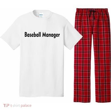 Baseball Manager Pajama Set