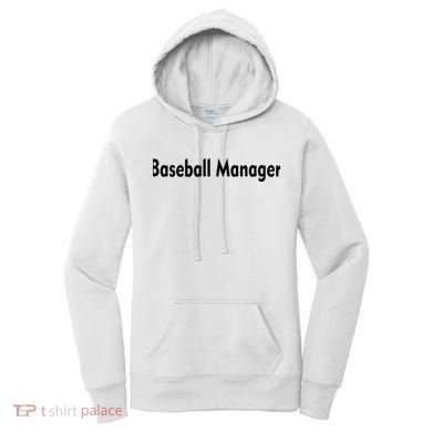 Baseball Manager Women's Hoodie