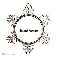 Baseball Manager Ornament thumb 0