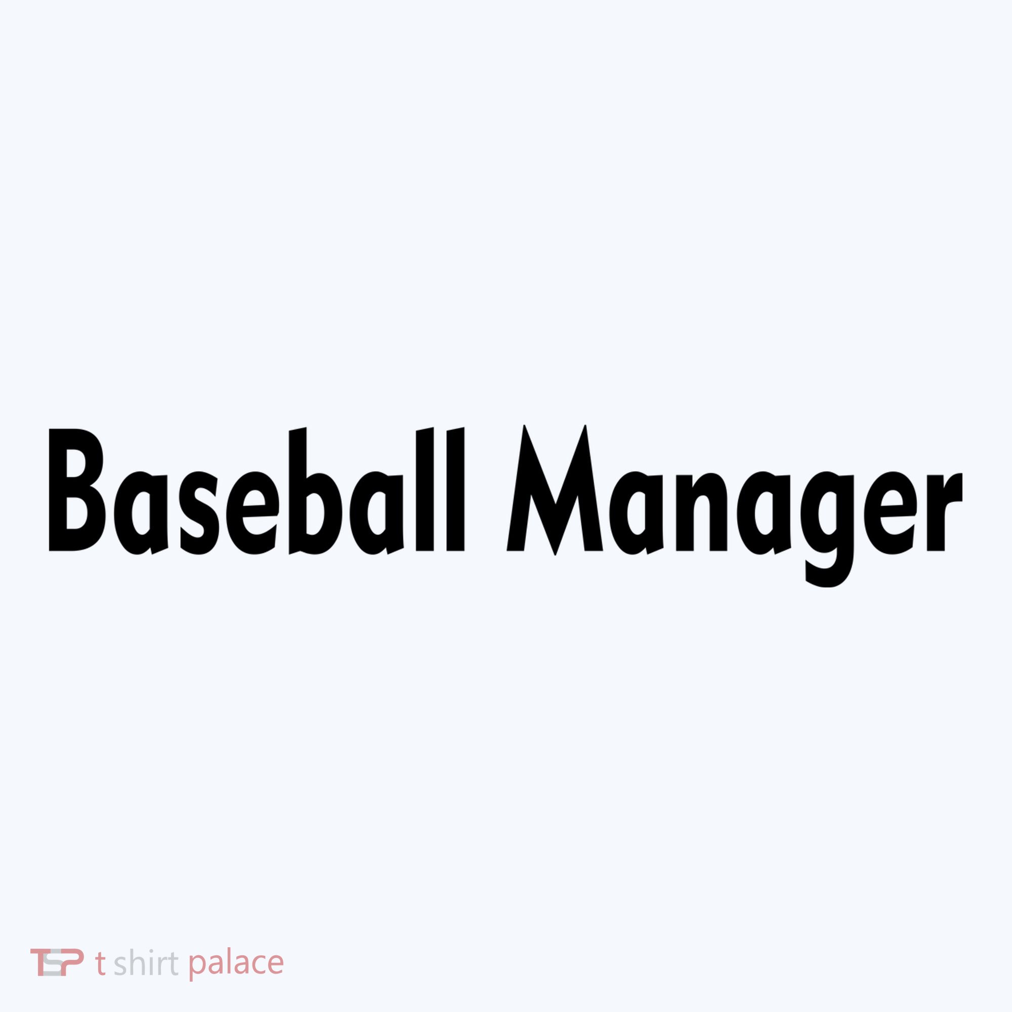 Baseball Manager Ornament
