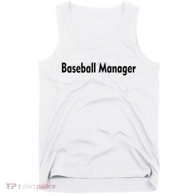 Baseball Manager Tank Top