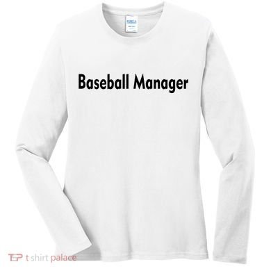 Baseball Manager Women's Long Sleeve Shirt