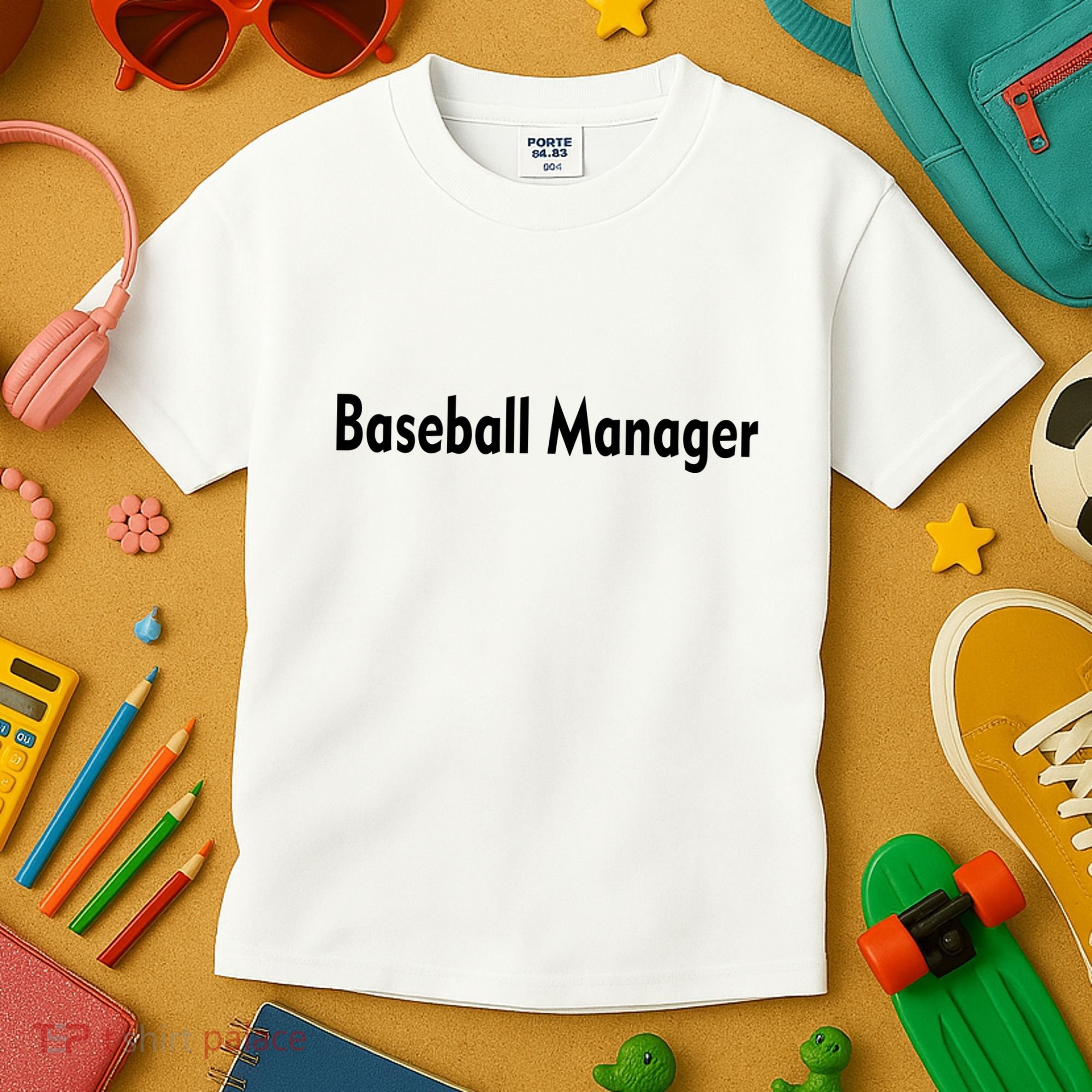 Baseball Manager Kids T-Shirt