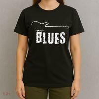 Blues Music Blues Guitar Vintage T-Shirt thumb 4