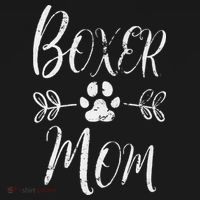 Boxer Mom Boxer Dog Lover Owner Funny Boxer Dog Mom Women's Hoodie thumb 2