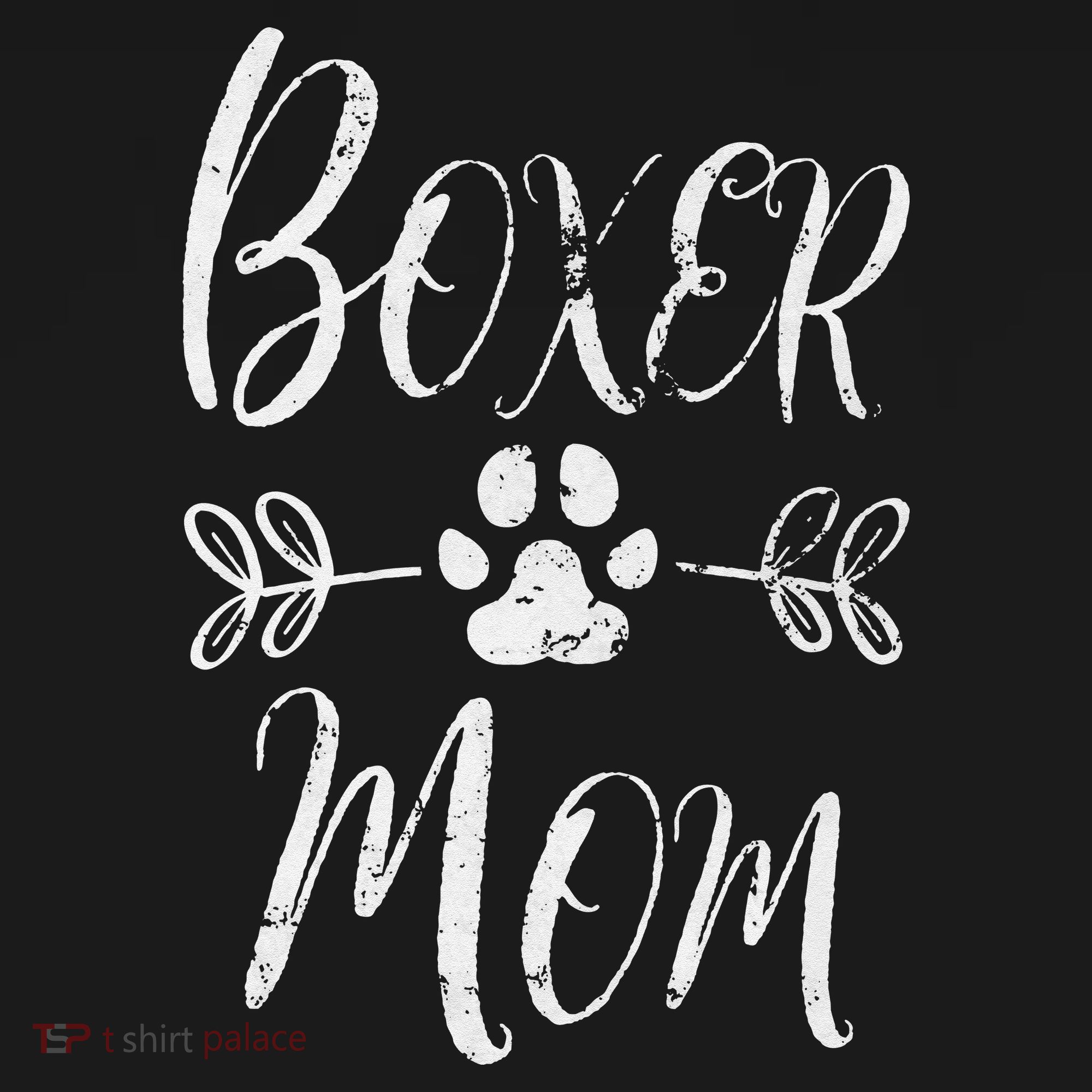 Boxer Mom Boxer Dog Lover Owner Funny Boxer Dog Mom Mousepad