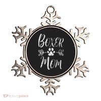 Boxer Mom Boxer Dog Lover Owner Funny Boxer Dog Mom Ornament thumb 0