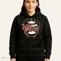 Baseball Mom Baseball Baseball Lover Hoodie thumb 5