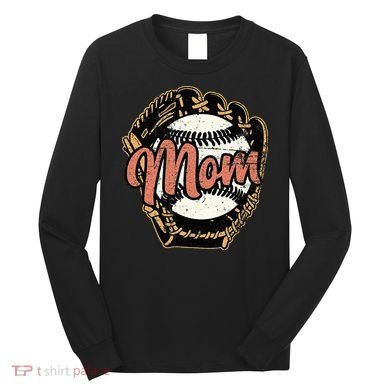 Baseball Mom Baseball Baseball Lover Long Sleeve Shirt