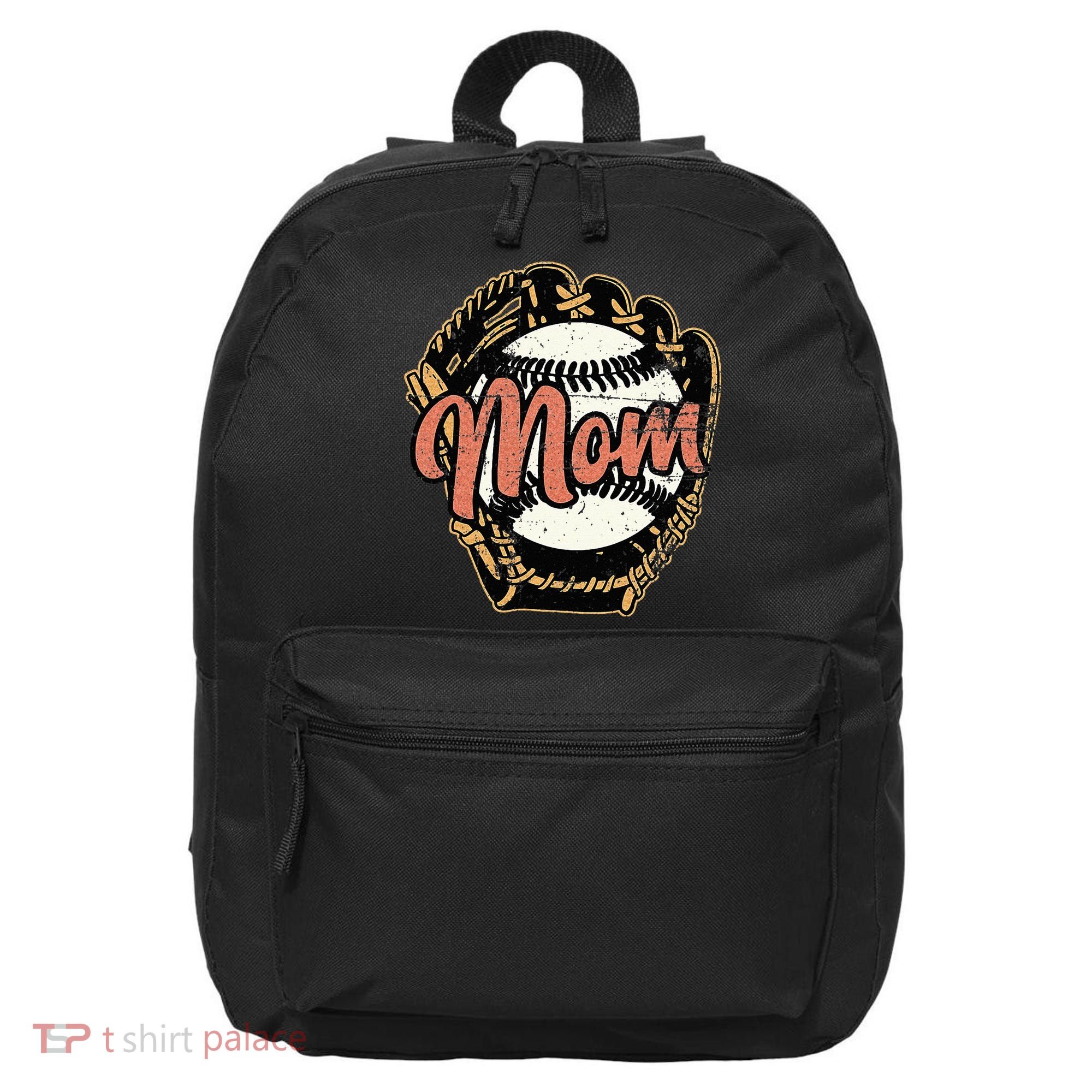 Baseball Mom Baseball Baseball Lover 16 in Basic Backpack