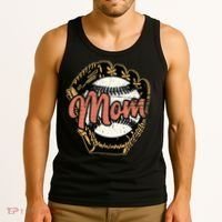 Baseball Mom Baseball Baseball Lover Tank Top thumb 3
