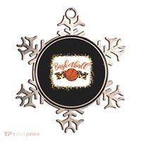 Basketball Mom Bleached Leopard Mother's Day Basketball Mom Gift Ornament thumb 0