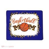 Basketball Mom Bleached Leopard Mother's Day Basketball Mom Gift Mousepad thumb 0