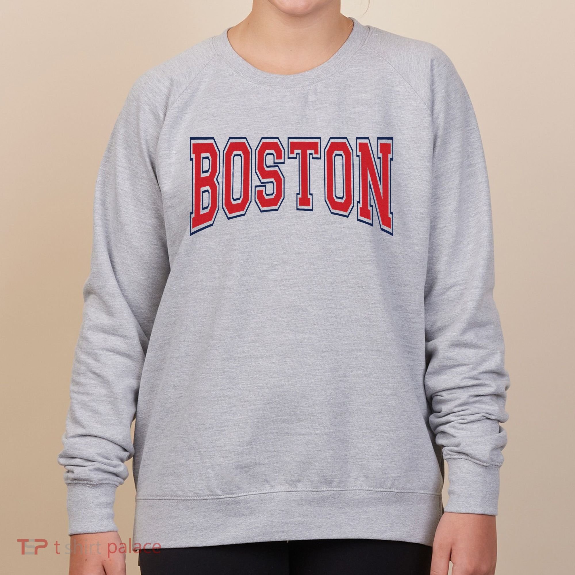 Boston Massachusetts Women's Sweatshirt