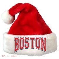 Boston Massachusetts Santa Hat thumb 0