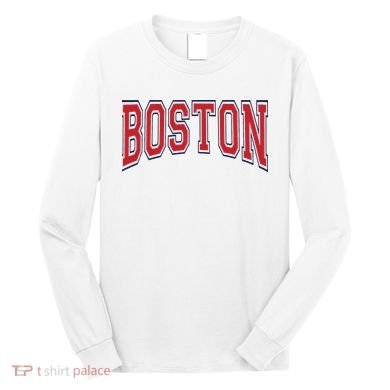 Boston Massachusetts Long Sleeve Shirt
