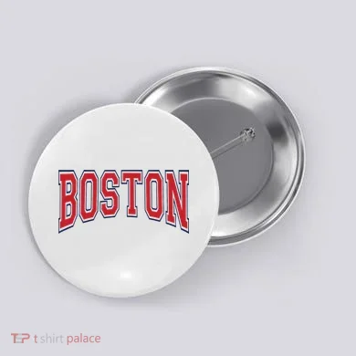 Boston Massachusetts Button