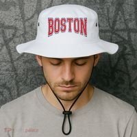 Boston Massachusetts Bucket Hat thumb 2