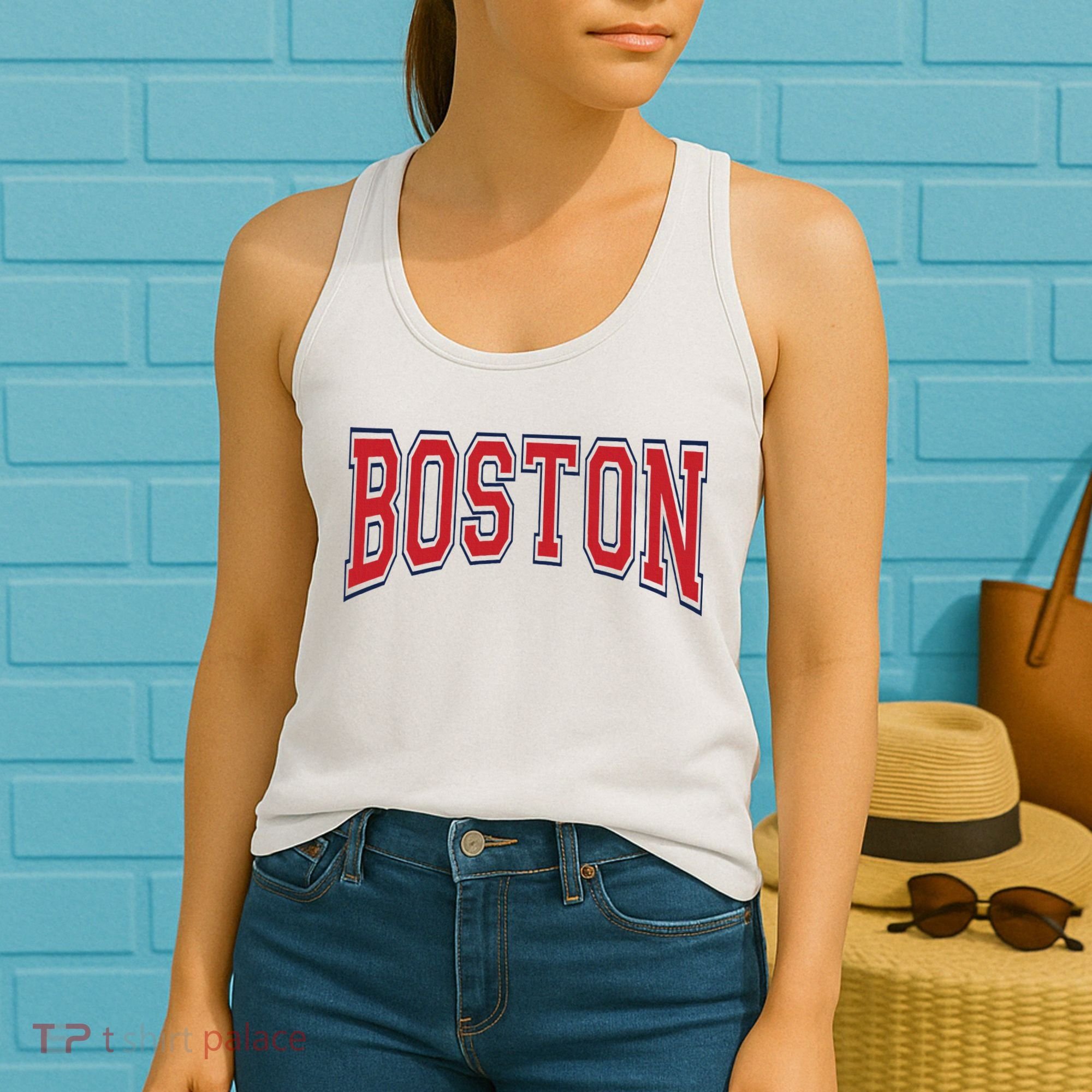 Boston Massachusetts Women's Tank Top