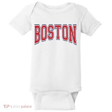 Boston Massachusetts Baby Bodysuit