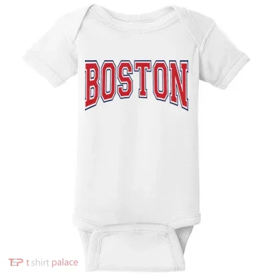 Boston Massachusetts Baby Bodysuit