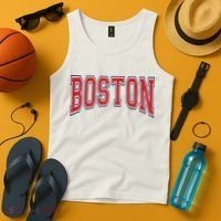 Boston Massachusetts Tank Top thumb 4