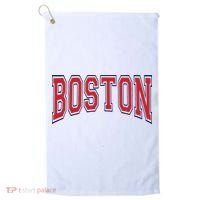 Boston Massachusetts Golf Towel thumb 0