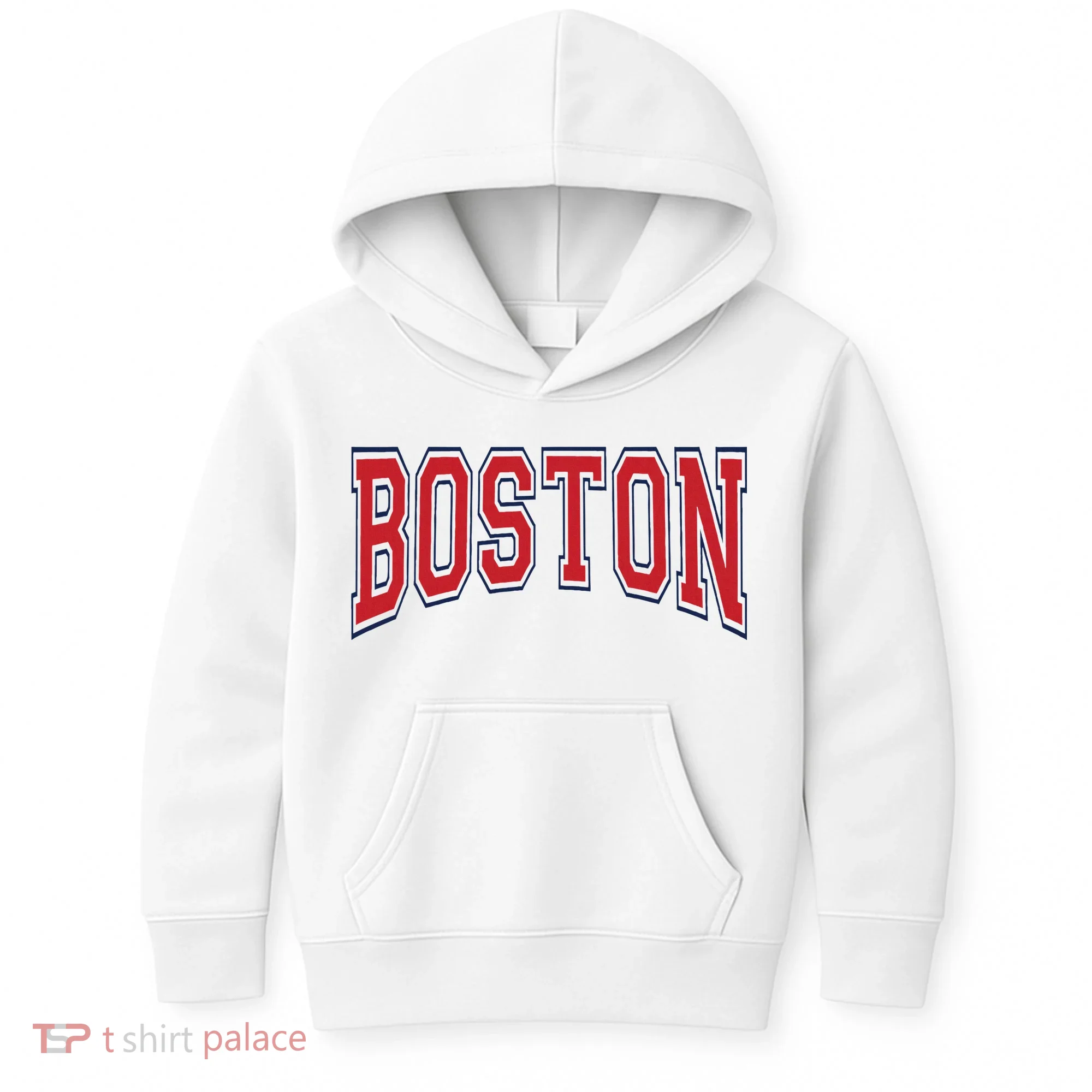 Boston Massachusetts Kids Hoodie
