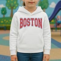 Boston Massachusetts Kids Hoodie thumb 3