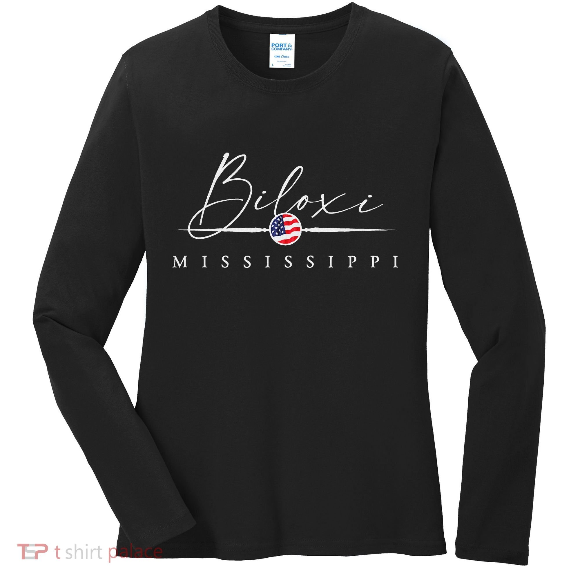 Biloxi, Mississippi Women's Long Sleeve Shirt