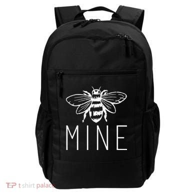 BEE MINE Bumblebee Cute Retro Valentine's Day Funny Backpack