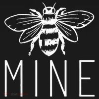 BEE MINE Bumblebee Cute Retro Valentine's Day Funny Women's Hoodie thumb 2