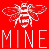 BEE MINE Bumblebee Cute Retro Valentine's Day Funny Sweatshirt thumb 3
